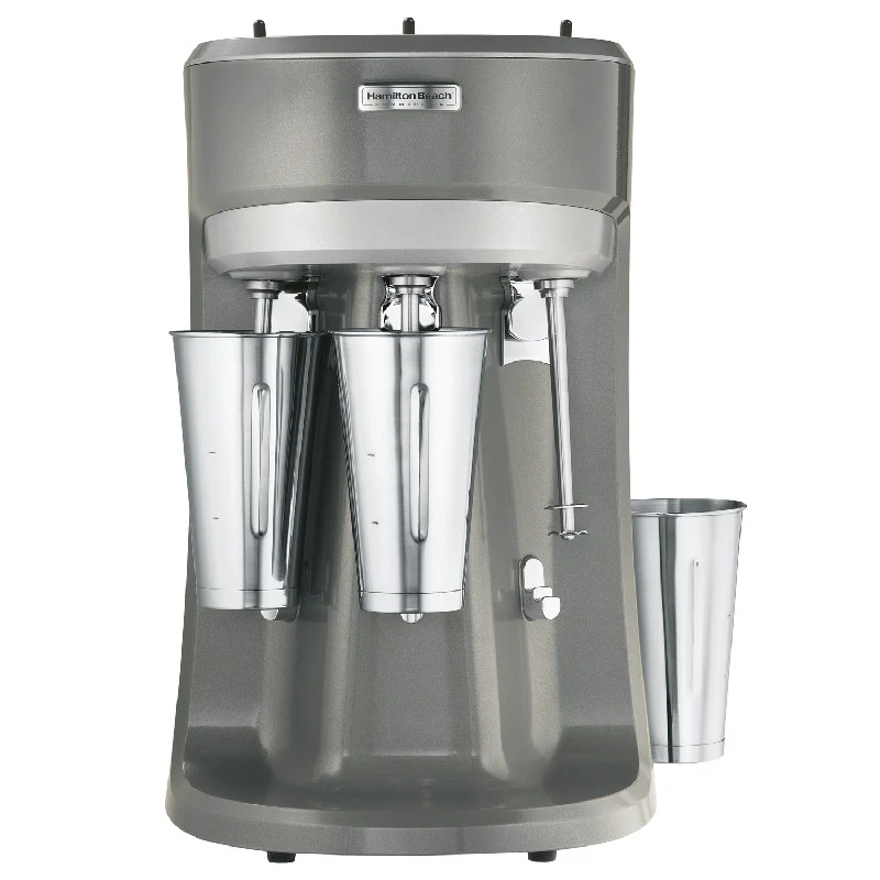 Hamilton Beach Dreifach-Getränkemixer inkl. 3 Edelstahlbecher HMD400-CE by Hamilton B color Svart
