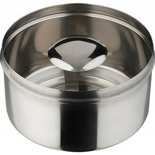 Aschenbecher – Edelstahl (10 cm) 182 by PRIME BAR color Silver