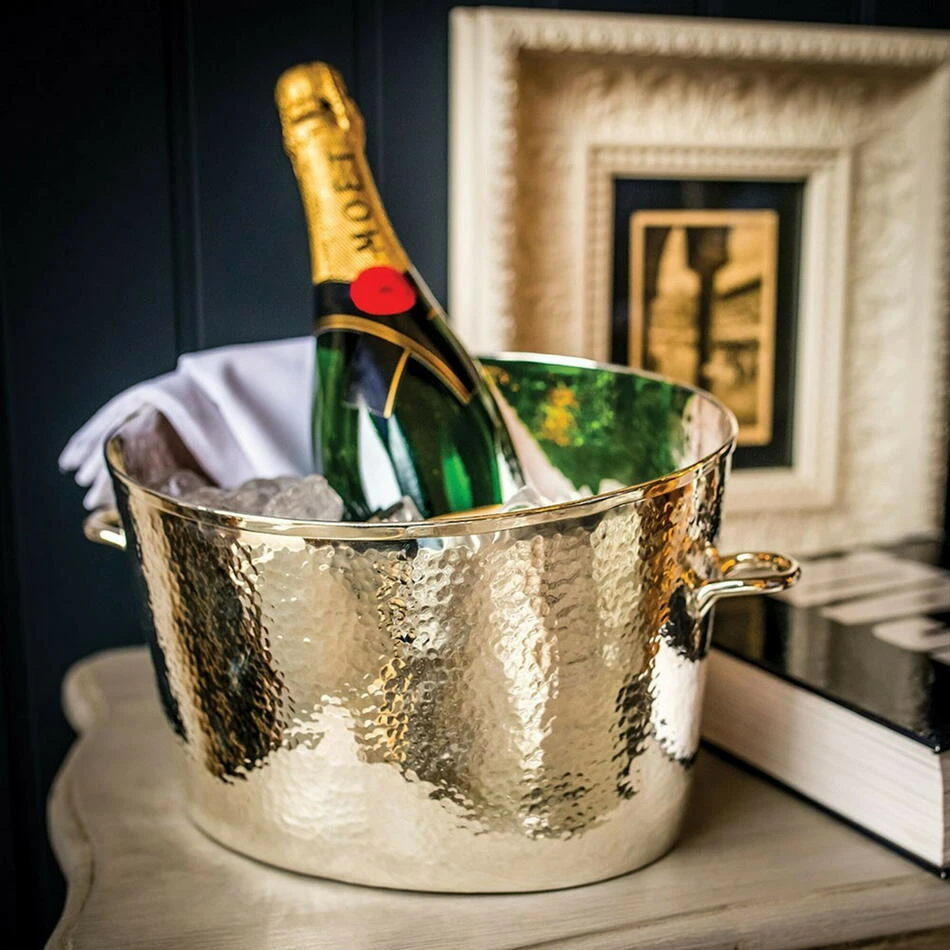 Palace Champagnerkühler aus Edelstahl PAL-6118SMALL by Culinary Concepts color Svart