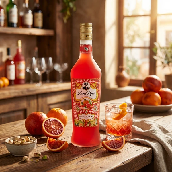 Bongiorno Don Pepe Blutorangenlikör 70cl 9191032 by New Grove color Svart