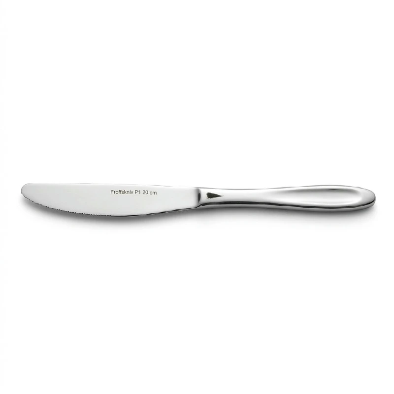 Dessert- und Vorspeisenmesser P1 20 cm 2026045 by P1 color Silver