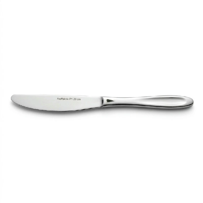 Dessert- und Vorspeisenmesser P1 20 cm 2026045 by P1 color Silver