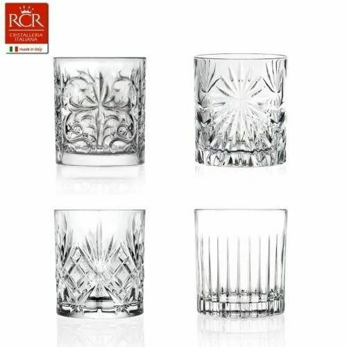 RCR Mixology Kristallgläser - 4 Tumbler Glas0505 by RCR Glas color Helder