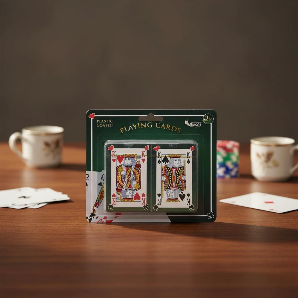 Koop Spielkarten 2er-Pack 4080161 by Koop color Vit