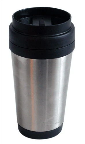 Thermobecher fürs Auto 38 cl - Schwarz/Stahl 5010860  color Svart