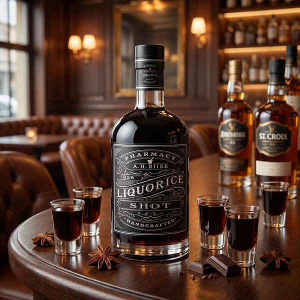 Old St. Croix Lakritz Shot 70 cl 16,4% 004009 by Old St. Croix color Svart