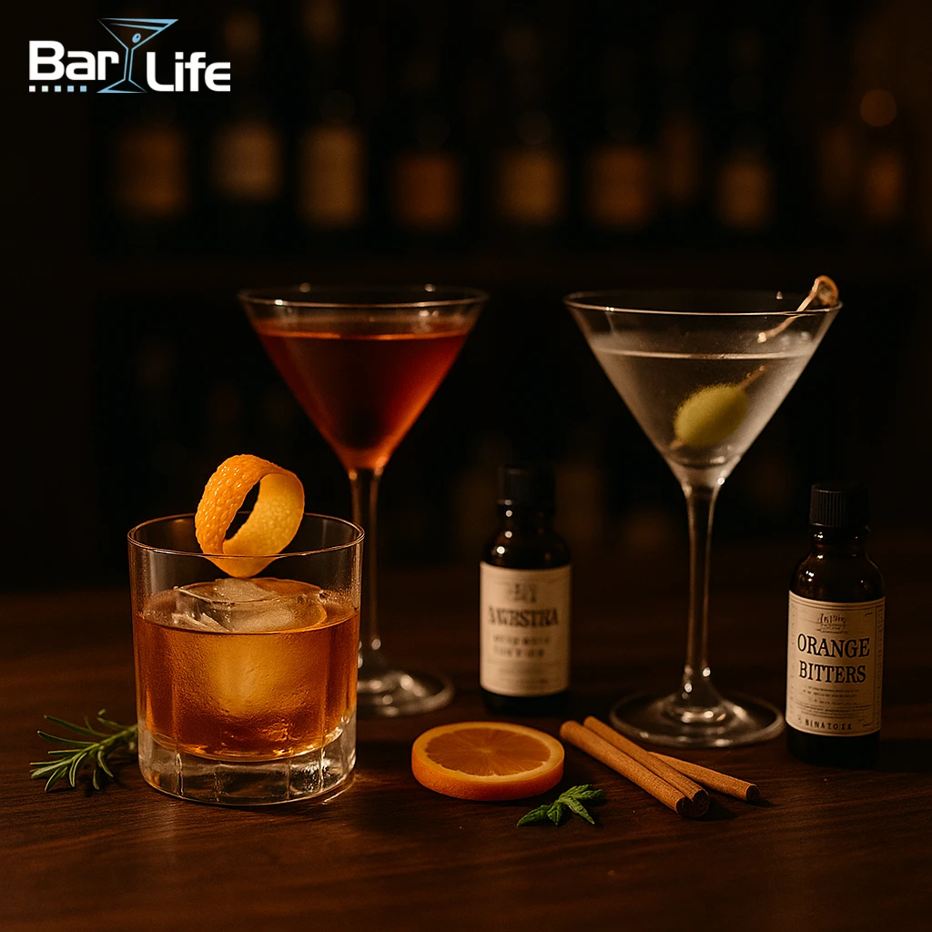 cocktail bitters, angostura bitters, orange bitters, peychaud’s bitters, schokoladenbitters, rezepte mit bitters, klassische cocktails bitters, cocktailzubehör bitters, barzubehör bitters, bitters verwenden, bitters kaufen