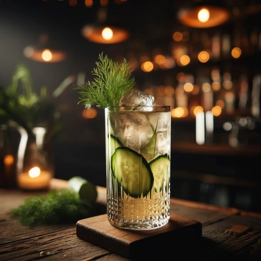 Rezept - Dill-Schnaps Collins