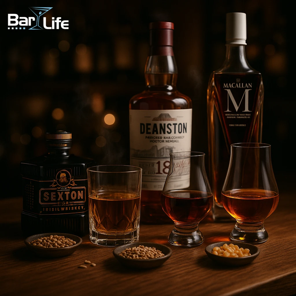 rauchiger whisky torf, islay whisky rauch, whisky reifung eichenfass, bourbon 51 prozent mais, beste whiskys für einsteiger, whisky richtig trinken, whisky mit wasser oder eis, old fashioned whisky, irish coffee, whisky geschmacksprofil