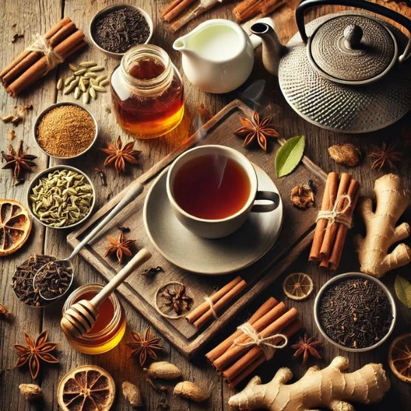 Hausgemachter Chai Tee