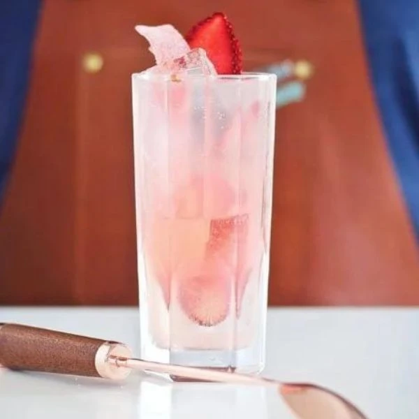 Rezept für einen Strawberry Cooler Cocktail