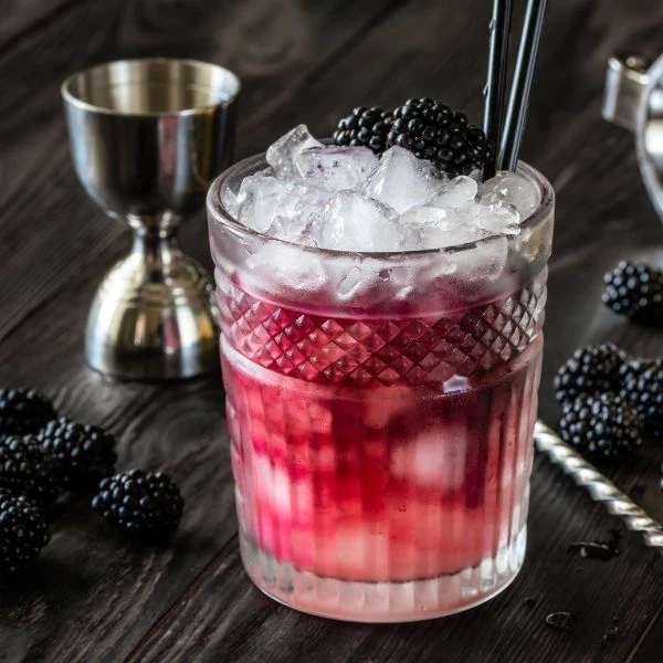 Rezept für den Bramble-Cocktail
